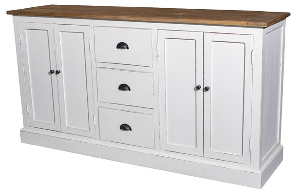 Glomma Buffet - Elmetræ - 170x45x90 cm   <SPAN STYLE=\'color:#d0121a;\'>FORUDBESTIL</SPAN>