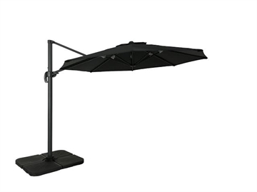 ø300cm  Parasol Sort