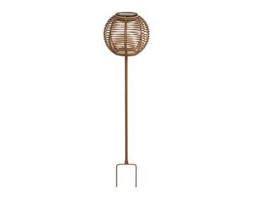 Strand lampe, på spyd, natur