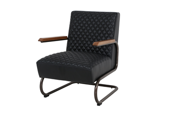 Cooper Armchair i farven Onyx black