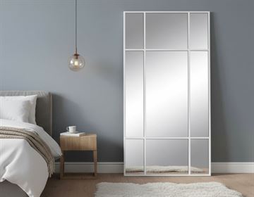 Andromeda Spejl - 180x90cm - Hvid