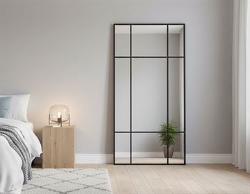 Andromeda Spejl - 180x90cm - Sort