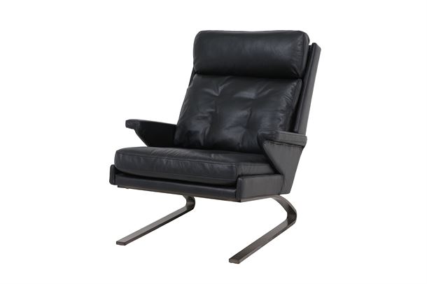 Hvilestol model Bergen i farven Onyx Black