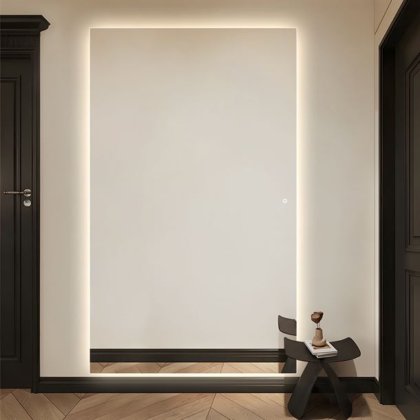 Perseus Spejl - 120x200 cm - med LED  <SPAN STYLE=\'color:#d0121a;\'>FORUDBESTIL</SPAN>