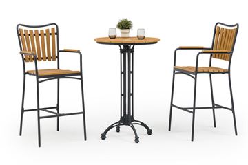 DaneLine Adam Barsæt - Nonwood - Ø70 cm - Grå