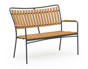 DaneLine Adam Bænk - Nonwood - Grå