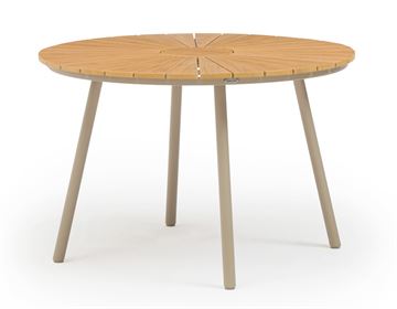 DaneLine Adam Havebord Ø110 cm - Nonwood - Latte