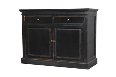 Narva Skænk - 120x50x90 cm - Hvid/Sort     <SPAN STYLE=\'color:#d0121a;\'>FORUDBESTIL</SPAN>