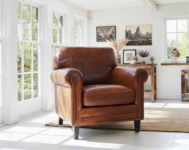 Fairfield Læderstol 
