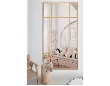 BLACK WEEK - Cassiopeia Spejl - 220x110cm - Antikguld