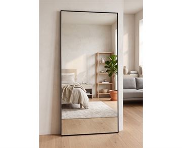 Elara Spejl - 210x110cm - Sort.  <SPAN STYLE='color:#d0121a;'>FORUDBESTIL</SPAN>	