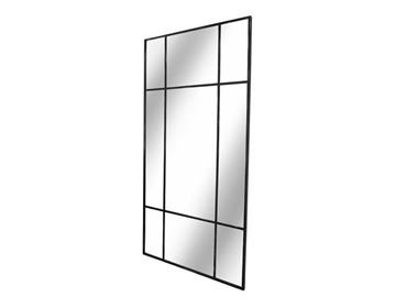 Andromeda Spejl - 180x90cm - Antiksort