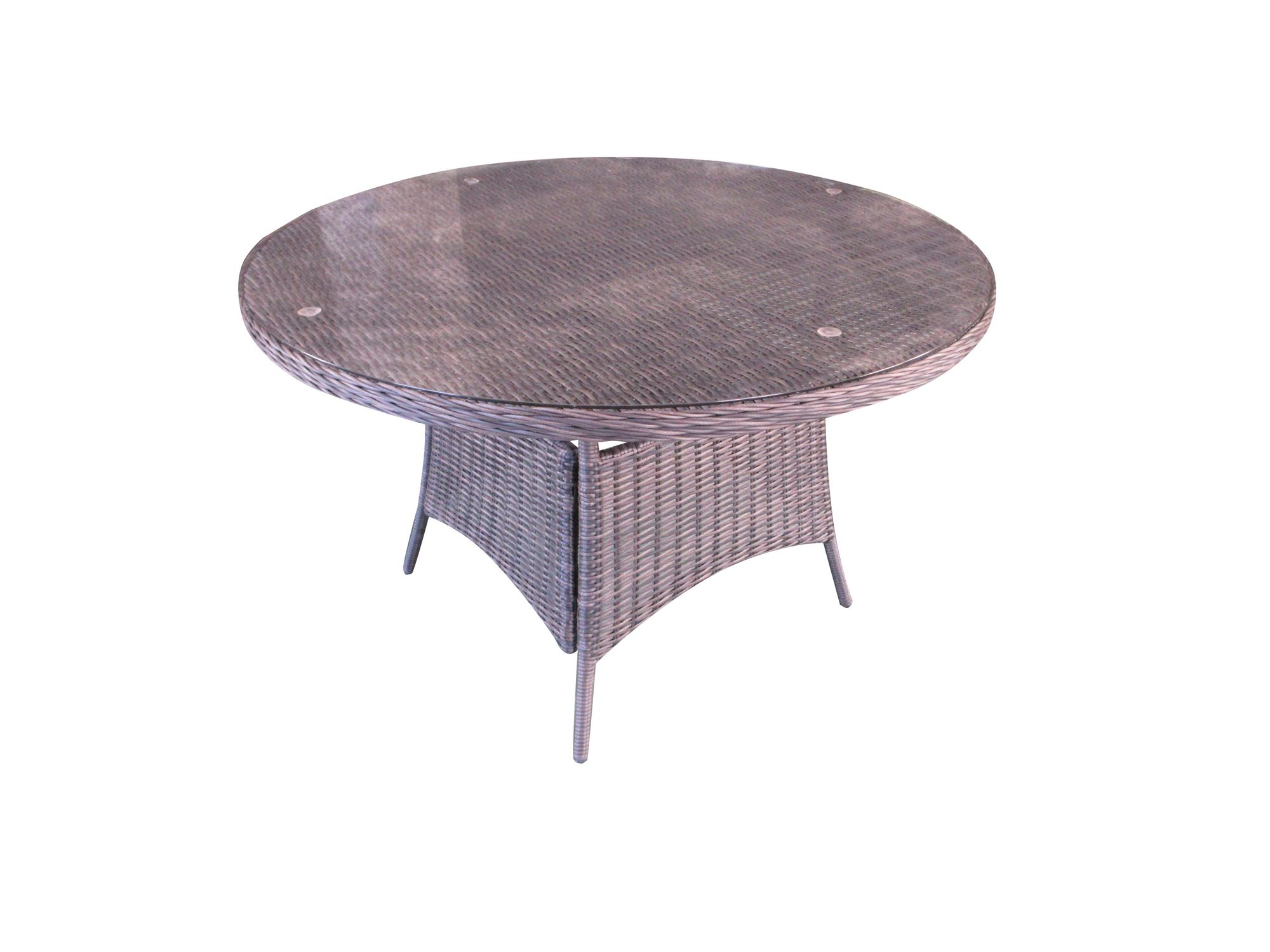vandfald Wardian sag semester Havesæt model Sevilla. 4 stole + ø120cm bord i mixed sort rundt polyrattan.