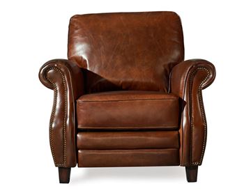 Chandler Læder Hvilestol - Newark Brown
