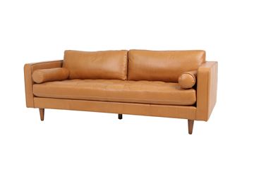 3 pers læder sofa model Amsterdam