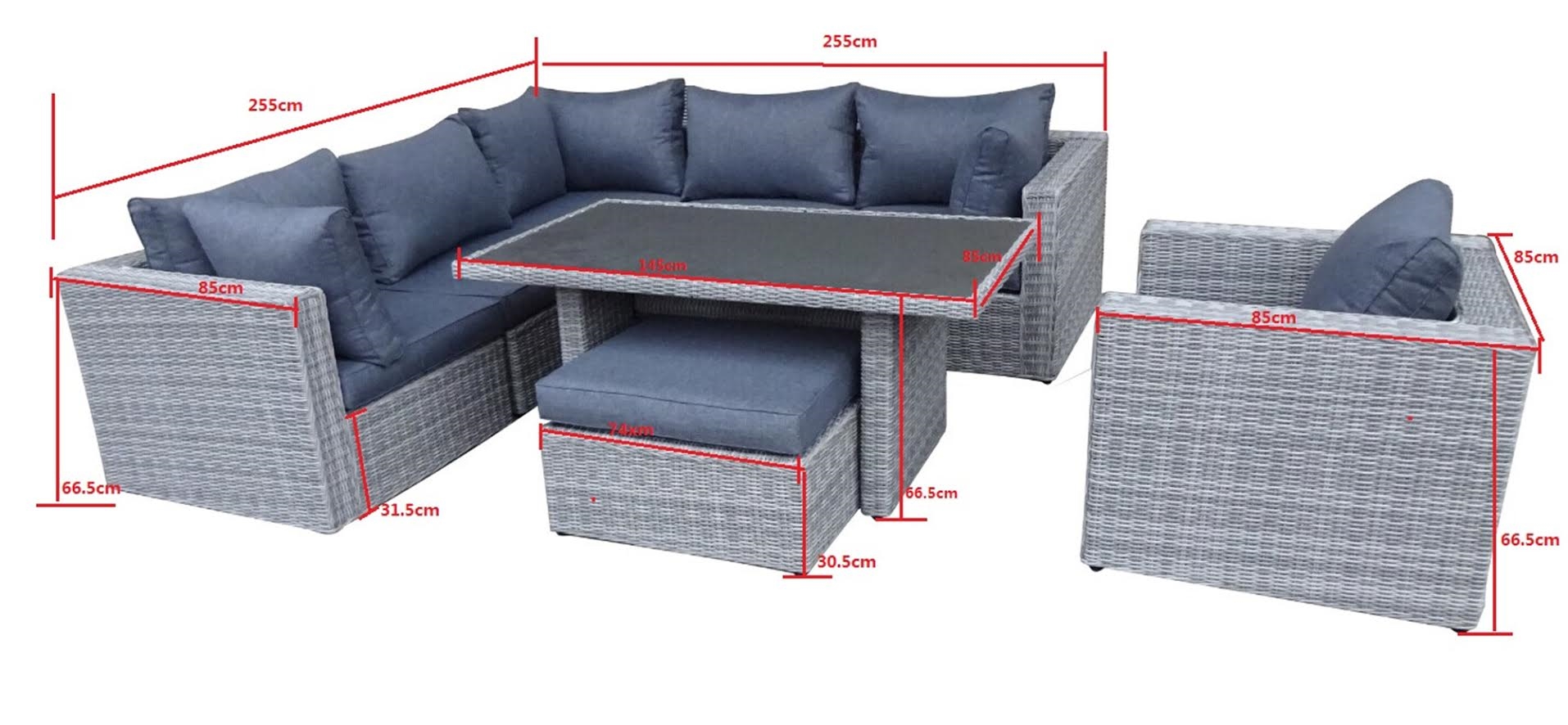 Lounge havemøbler køb havemøbler i loungestil til gode priser her Seng med madras