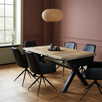 Sava Spisebord - Elmetræ - 200x100x76 