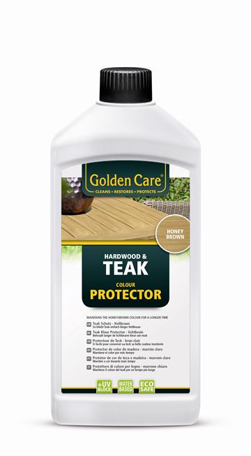 Golden Care Teak Protector - Honey brown 1000 ml