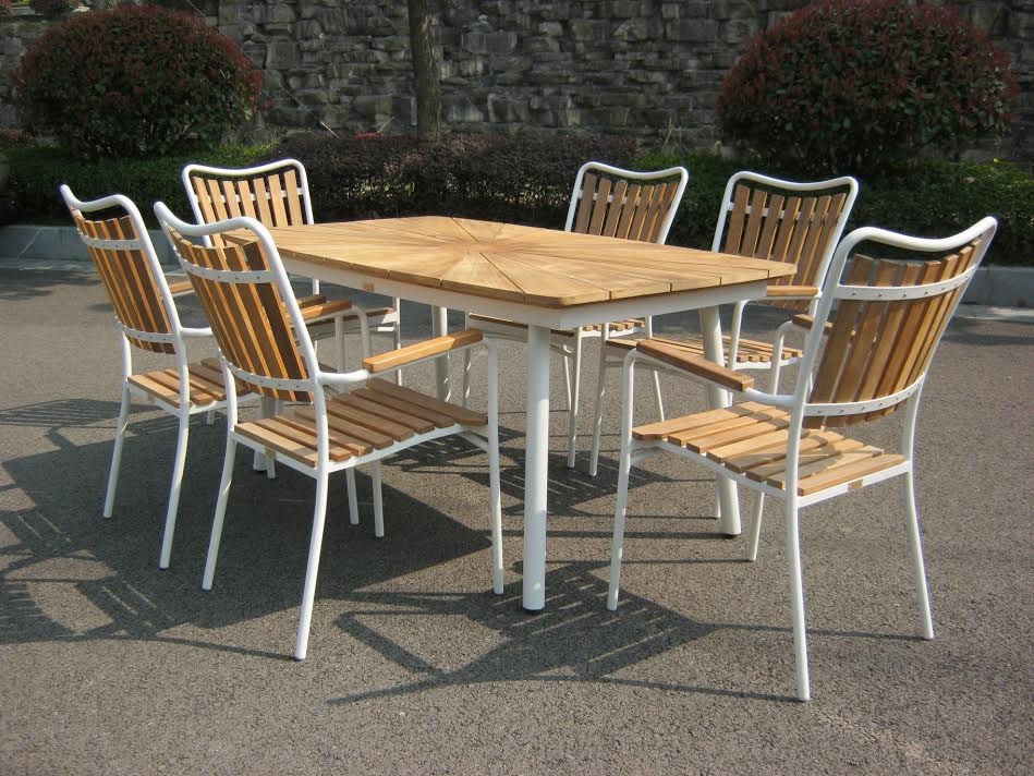 Daneline teak havebord 160/6 Havebord tilbud