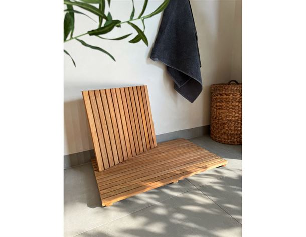 Klintholm Bademåtte - Kerneteak - 80 x 50 cm