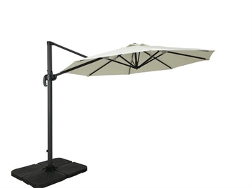 ø300cm Parasol Beige/brun