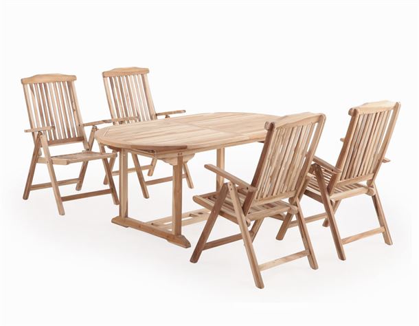 Granada Teak Havemøbelsæt