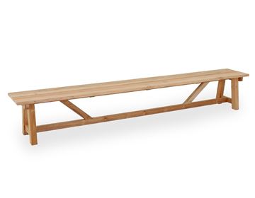 Hercules Bænk - 290 cm - Kerneteak