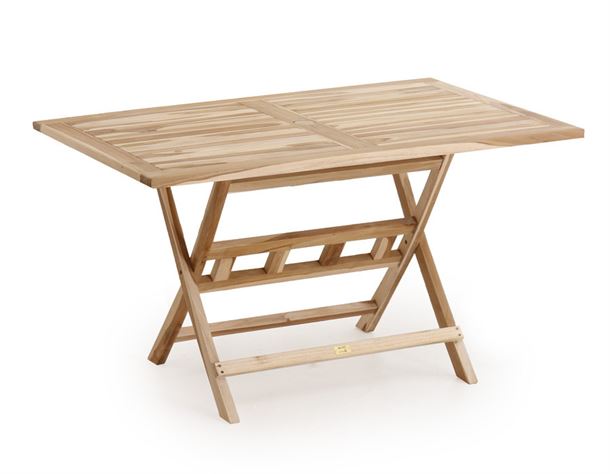 Køln Teak Foldebord - 85x135 cm