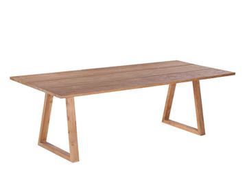 Mako Plankebord 90x200 cm - m/bordben i teak - Trapez