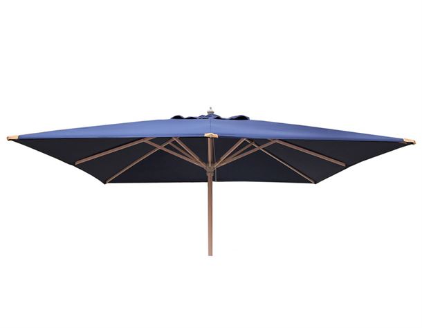 Signe parasol 3 x 3 meter Blå
