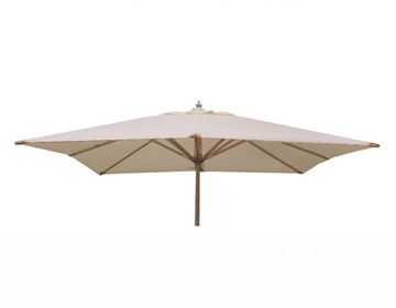 Signe parasol 3 x 3 meter Natur