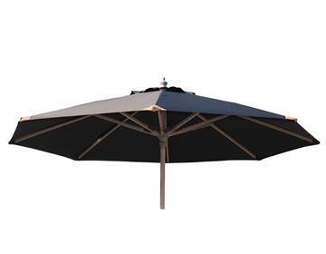 Signe Parasol Ø 2 meter m/tilt Mørkegrå