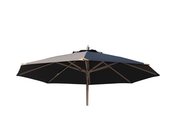 Signe Parasol Ø 2,5 meter m/tilt Grå